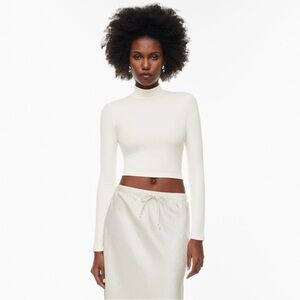 BRAND NEW WITH TAGS - Wilfred Only Waist Turtleneck in Mocha